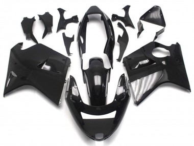1996-2007 Noir Brillant & Jaune Honda CBR1100XX Carénage Moto