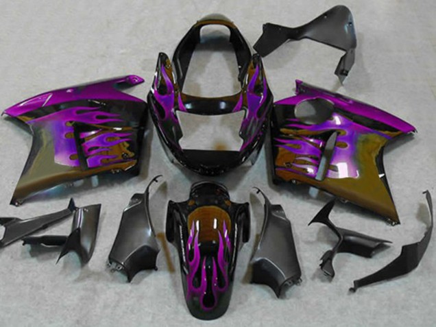 1996-2007 Violet Flamme Honda CBR1100XX Carénage Moto 1996-2007 Violet Flamme Honda CBR1100XX Carénage Moto