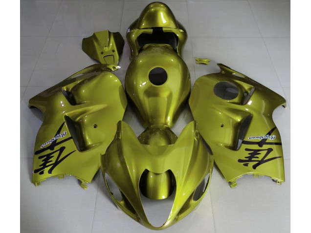 1997-2007 Jaune Brillant Suzuki GSXR 1300 Carénage Moto 1997-2007 Jaune Brillant Suzuki GSXR 1300 Carénage Moto