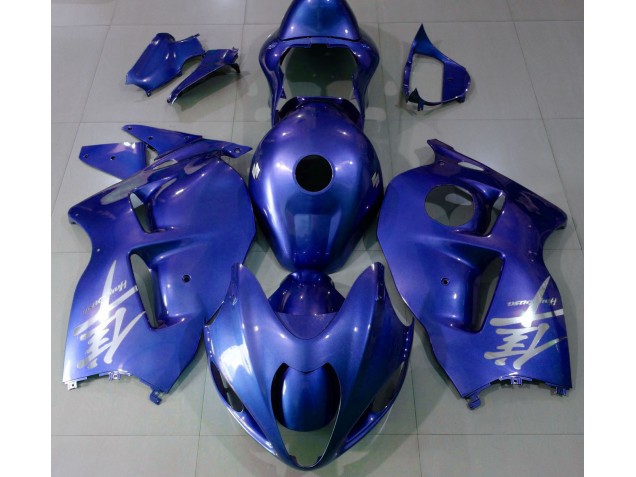 1997-2007 Logo Bleu Brillant & Argent Suzuki GSXR 1300 Carénage Moto