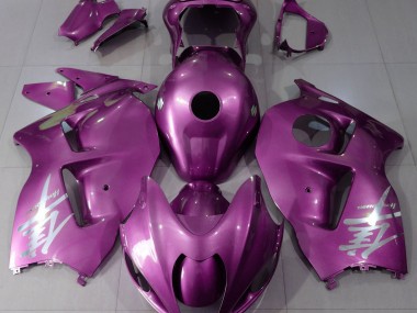 1997-2007 Logo Rose Brillant & Argent Suzuki GSXR 1300 Carénage Moto