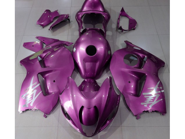 1997-2007 Logo Rose Brillant & Argent Suzuki GSXR 1300 Carénage Moto