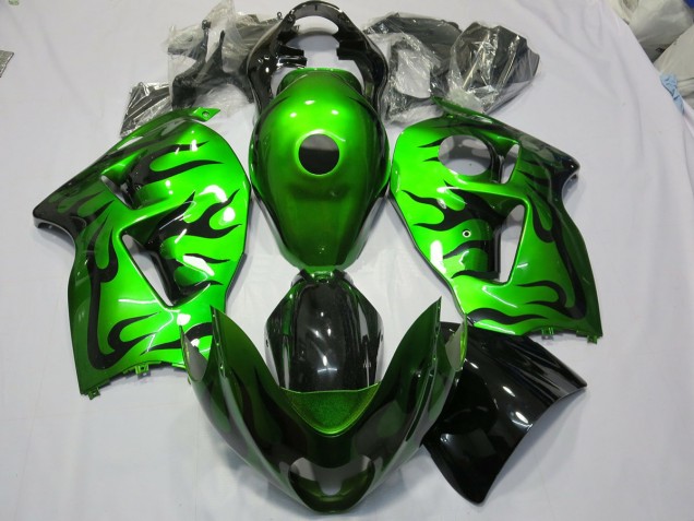 1997-2007 Vert Brillant Suzuki GSXR 1300 Carénage Moto 1997-2007 Vert Brillant Suzuki GSXR 1300 Carénage Moto