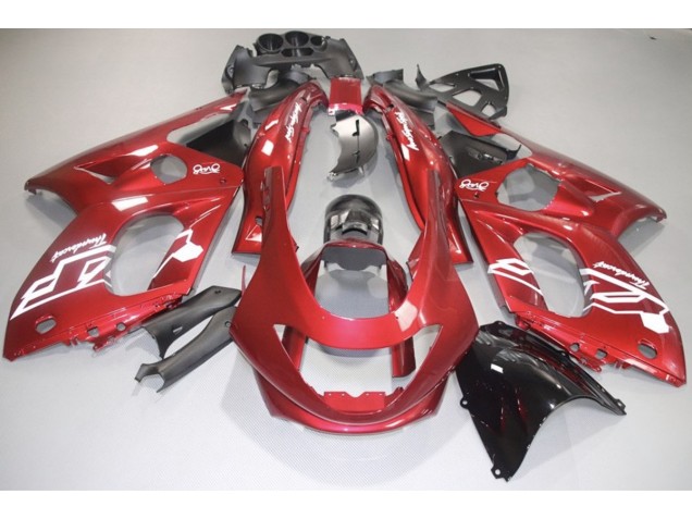1998-2007 Décalcomanies Rouges & Blanches Brillantes Yamaha YZF600 Carénage Moto 1998-2007 Décalcomanies Rouges & Blanches Brillantes Yamaha YZF600 Carénage Moto