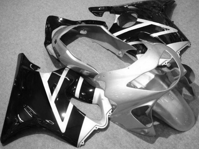 1999-2000 Argent Noir Honda CBR600 F4 Carénage Moto 1999-2000 Argent Noir Honda CBR600 F4 Carénage Moto