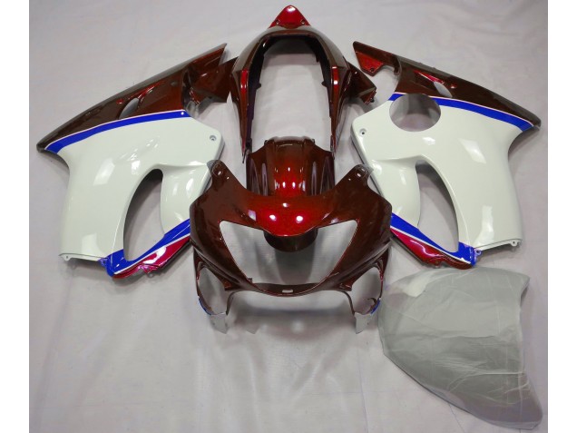 1999-2000 Rouge Profond & Bleu Honda CBR600 F4 Carénage Moto