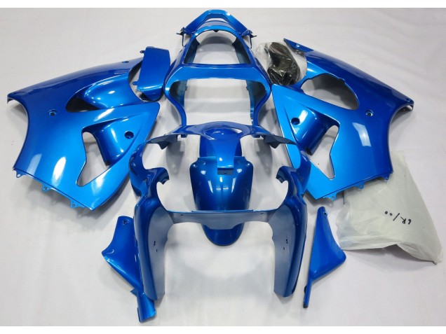2000-2002 Bleu Vif Kawasaki ZX6R Carénage Moto