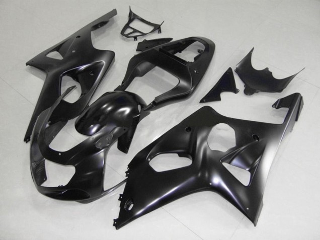 2000-2002 Noir Mat Suzuki GSXR 1000 Carénage Moto 2000-2002 Noir Mat Suzuki GSXR 1000 Carénage Moto