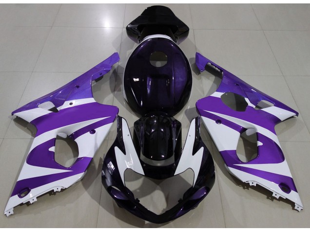 2000-2002 Violet Foncé Suzuki GSXR 1000 Carénage Moto
