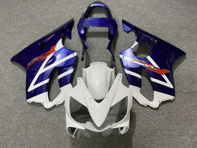 2001-2003 Bleu Profond & Blanc Honda CBR600 F4i Carénage Moto