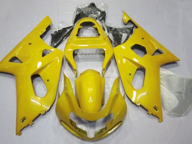2001-2003 Jaune Vif Suzuki GSXR 600-750 Carénage Moto
