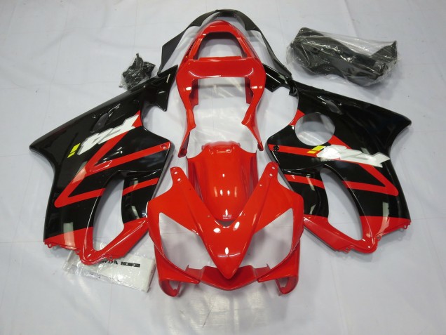 2001-2003 Noir Rouge & Jaune Honda CBR600 F4i Carénage Moto 2001-2003 Noir Rouge & Jaune Honda CBR600 F4i Carénage Moto