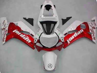 2001-2003 Rouge Jordan Suzuki GSXR 600-750 Carénage Moto