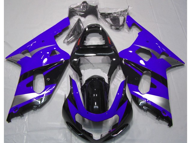 2001-2003 Style Bleu OEM Suzuki GSXR 600-750 Carénage Moto 2001-2003 Style Bleu OEM Suzuki GSXR 600-750 Carénage Moto