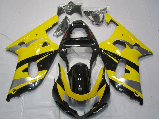 2001-2003 Style Jaune OEM Suzuki GSXR 600-750 Carénage Moto 2001-2003 Style Jaune OEM Suzuki GSXR 600-750 Carénage Moto