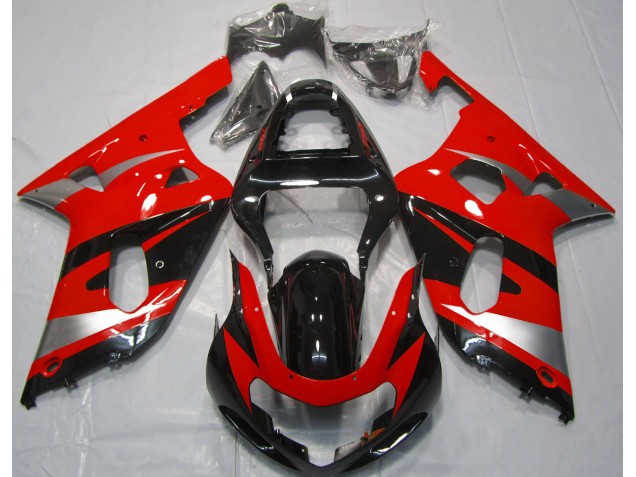 2001-2003 Style Rouge OEM Suzuki GSXR 600-750 Carénage Moto 2001-2003 Style Rouge OEM Suzuki GSXR 600-750 Carénage Moto