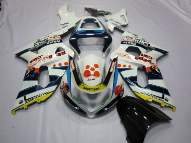 2001-2003 Taches Suzuki GSXR 600-750 Carénage Moto