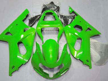 2001-2003 Vert Clair Suzuki GSXR 600-750 Carénage Moto