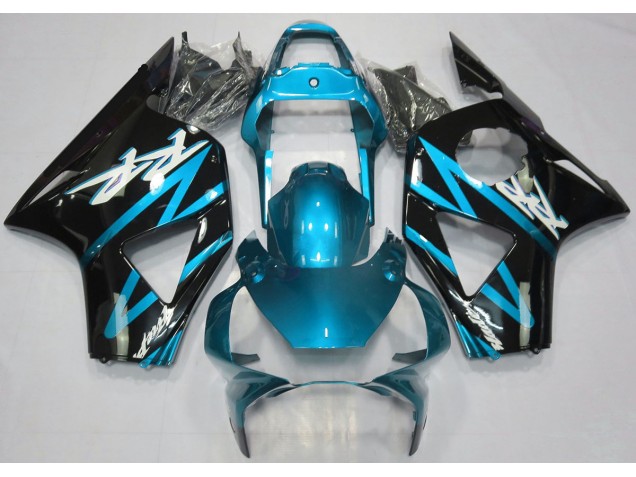 2002-2003 Bleu Clair Électrique Honda CBR954RR Carénage Moto 2002-2003 Bleu Clair Électrique Honda CBR954RR Carénage Moto