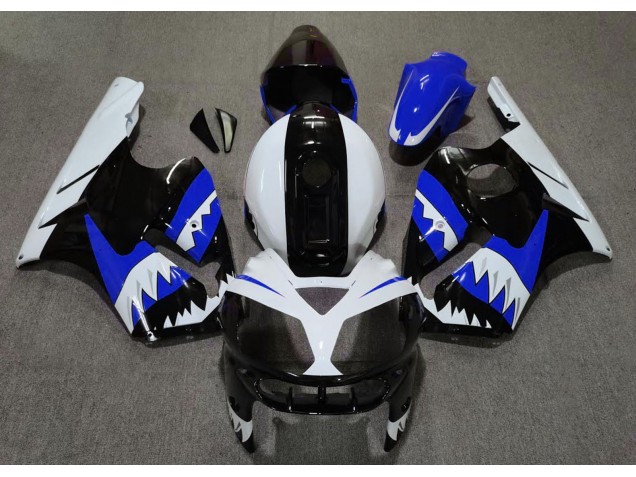 2002-2005 Requin Bleu Kawasaki ZX12R Carénage Moto