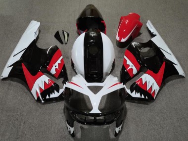2002-2005 Requin Rouge Kawasaki ZX12R Carénage Moto