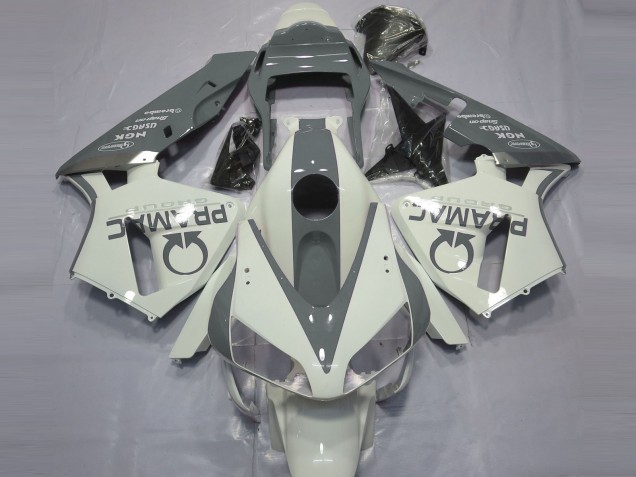 2003-2004 Blanc Brillant & Gris Pramac Honda CBR600RR Carénage Moto