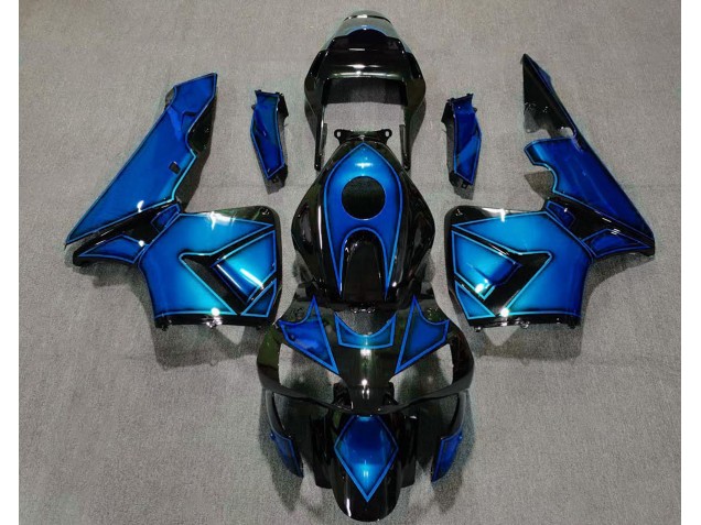2003-2004 Conception Spéciale Bleu Honda CBR600RR Carénage Moto 2003-2004 Conception Spéciale Bleu Honda CBR600RR Carénage Moto