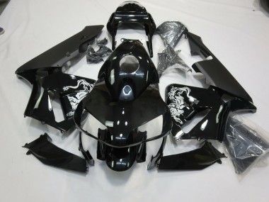 2003-2004 Conception Spéciale Noir Brillant Honda CBR600RR Carénage Moto