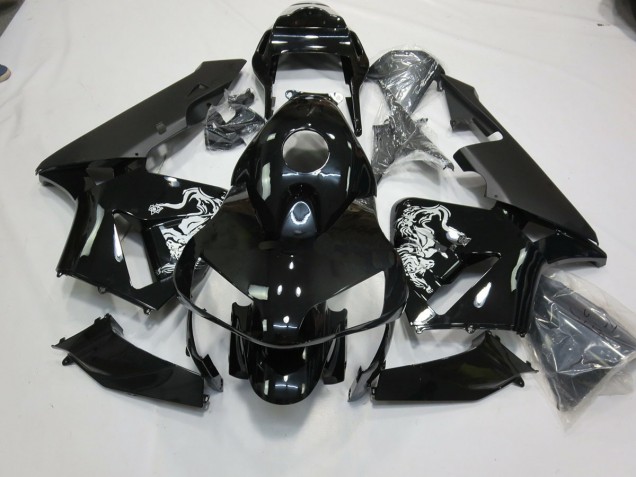 2003-2004 Conception Spéciale Noir Brillant Honda CBR600RR Carénage Moto