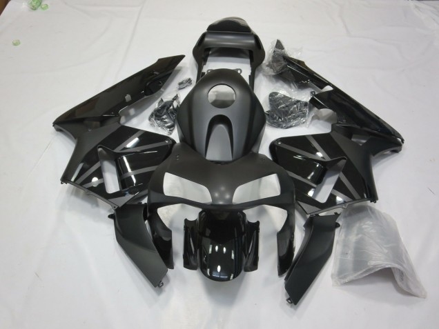 2003-2004 Noir Mat / Brillant Honda CBR600RR Carénage Moto 2003-2004 Noir Mat / Brillant Honda CBR600RR Carénage Moto