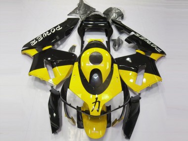 2003-2004 Puissance Jaune Brillant Honda CBR600RR Carénage Moto
