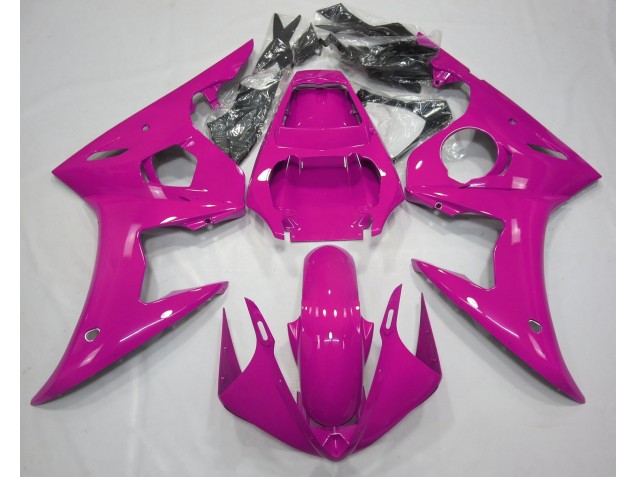 2003-2004 Rose Brillant Yamaha R6 Carénage Moto 2003-2004 Rose Brillant Yamaha R6 Carénage Moto