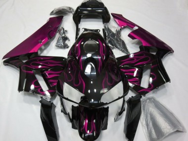 2003-2004 Rose Vif Flamme Honda CBR600RR Carénage Moto