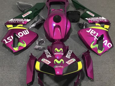 2003-2004 Rose Vif Movistar Honda CBR600RR Carénage Moto