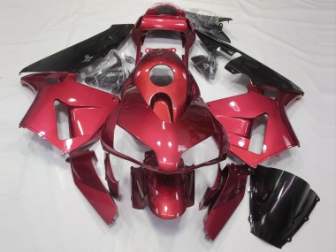2003-2004 Rouge Bonbon Brillant Honda CBR600RR Carénage Moto