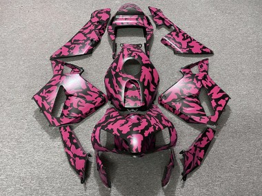 2003-2004 Rouge Camouflage Honda CBR600RR Carénage Moto
