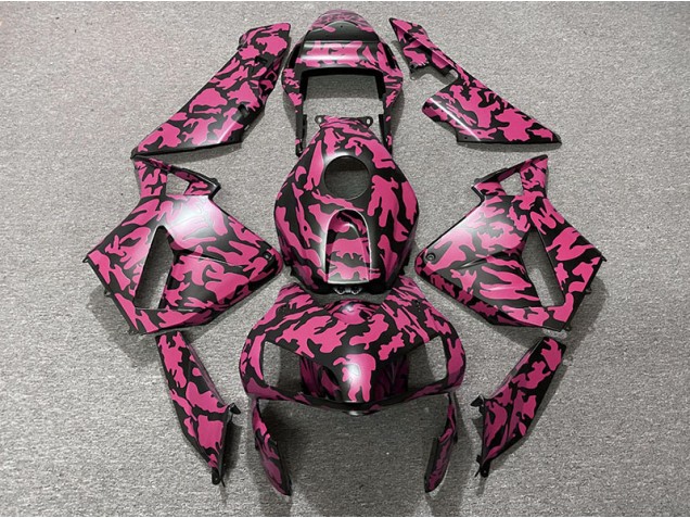 2003-2004 Rouge Camouflage Honda CBR600RR Carénage Moto