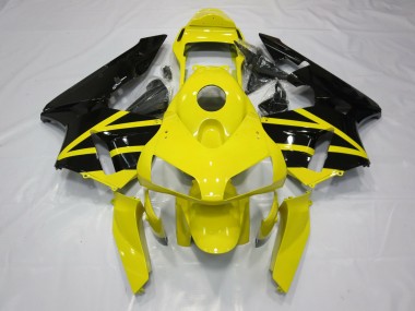 2003-2004 Style Jaune & Noir OEM Honda CBR600RR Carénage Moto