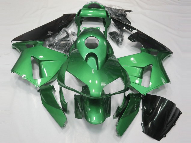 2003-2004 Vert Brillant Honda CBR600RR Carénage Moto 2003-2004 Vert Brillant Honda CBR600RR Carénage Moto