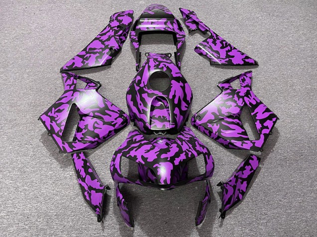 2003-2004 Violet Camouflage Honda CBR600RR Carénage Moto 2003-2004 Violet Camouflage Honda CBR600RR Carénage Moto