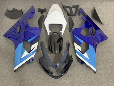 2004-2005 Bleu Suzuki GSXR 600-750 Carénage Moto