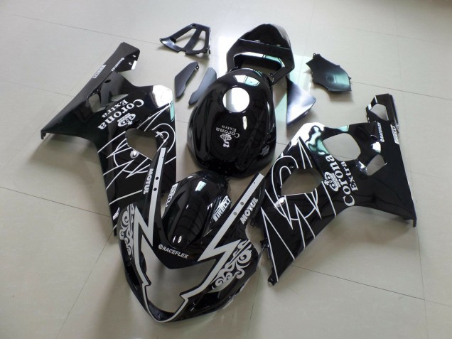 2004-2005 Corona Noir Suzuki GSXR 600-750 Carénage Moto