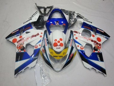2004-2005 Dark Dog Suzuki GSXR 600-750 Carénage Moto