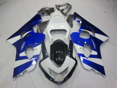 2004-2005 Style Bleu Blanc OEM Suzuki GSXR 600-750 Carénage Moto