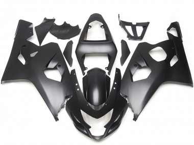 2004-2005 Style Noir Mat Suzuki GSXR 600-750 Carénage Moto