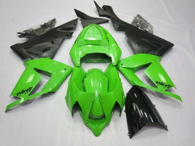 2004-2005 Vert Total Kawasaki ZX10R Carénage Moto