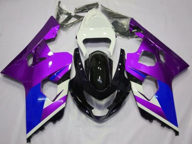 2004-2005 Violet Brillant Suzuki GSXR 600-750 Carénage Moto