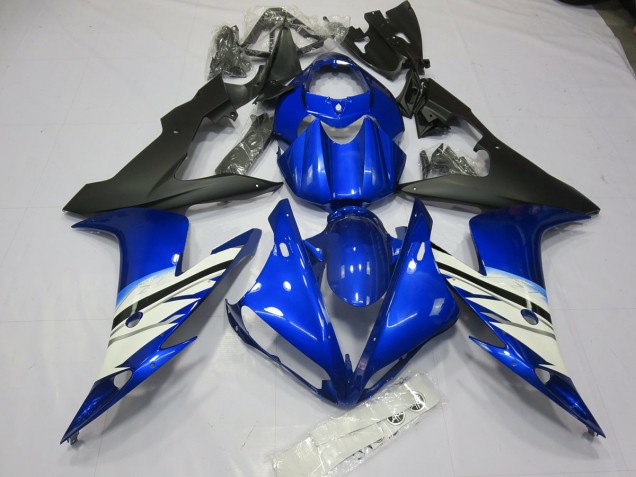 2004-2006 Bleu & Blanc Yamaha R1 Carénage Moto 2004-2006 Bleu & Blanc Yamaha R1 Carénage Moto