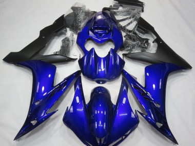 2004-2006 Bleu Brillant & Noir Yamaha R1 Carénage Moto