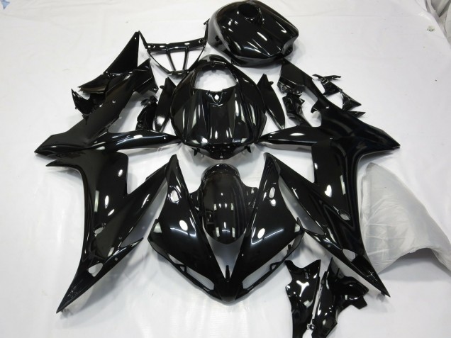 2004-2006 Noir Brillant Yamaha R1 Carénage Moto
